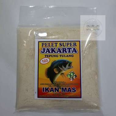Umpan Pelet Super Jakarta Tepung Tulang 123