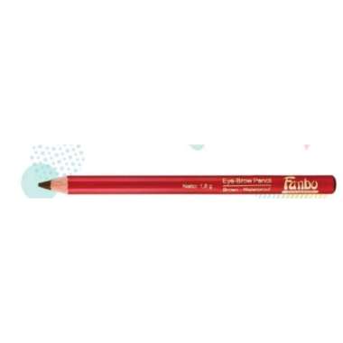 Fanbo Pensil alis bonus kuas mascara / eye brow fanbo fantastik Ori bonus kuas alis dan mascara Cokl