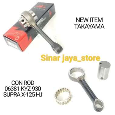 Stang Seher / Tiang Sokar / Con Rod Supra X125 HI Takayama