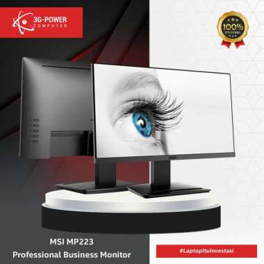 MSI Pro MP223 22 Inch 100Hz FHD 1080p 1ms HDMI Professional Monitor