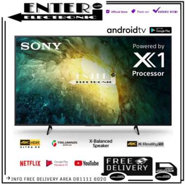 SONY KD65X7500H - SMART TV LED 65 INCH ANDROIDTV 4K 65X7500H KD65X7500