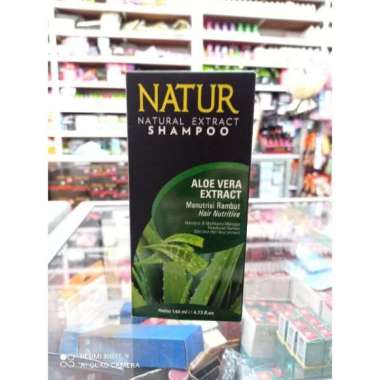 Natur Shampoo / Shampo Natur BESAR 140ml Aloe Vera