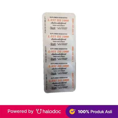 L-Vit D3 1000 10 Tablet