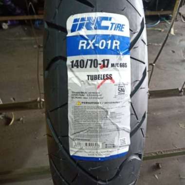 140 70 17 RX 01 R Tubeless Ban Luar IRC Ring 17 Ban Motor Ninja