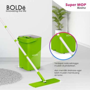 BOLDe Pel Lantai / Super Mop Maxima Green
