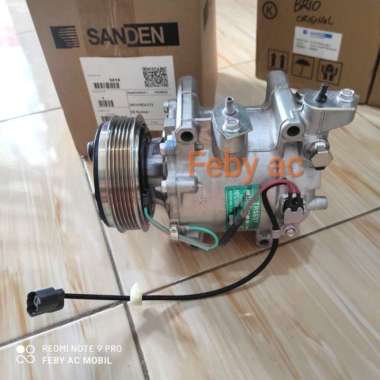 kompresor compresor AC mobil Honda new city Original Sanden