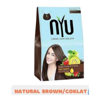 NYU HAIR COLOUR BOX Natural Brown