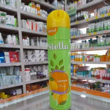 Stella Air Freshener 225ml & 400ml \\ Orange • Apple • Lemon • Rose • Caffe Latte • Lavender • Flowe