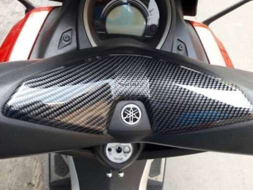 COVER STANG NMAX KARBON NEMO / Cover / Sarung Tutup Stang Motif Carbon NMAX