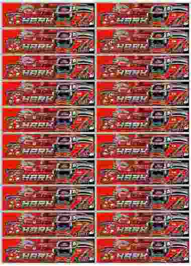 stiker bus basuri koleksi terbaru Shark