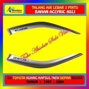 TALANG AIR (DEPAN) KIJANG KAPSUL 1997-2004 - MODEL LEBAR - SILVER - SEAESAW