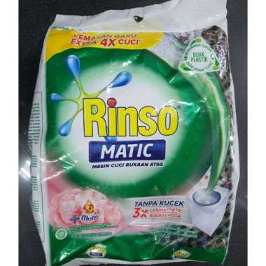 Promo Harga RINSO Detergent Matic Powder Top Load 800 gr - Blibli