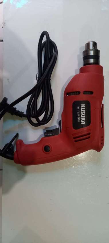 Bor Listrik 10mm Bolak-balik Reversible 10mm Drill Merk Kusuka