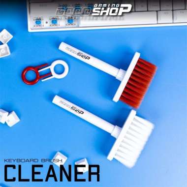 Keyboard + Earphone Brush Cleaner Putih