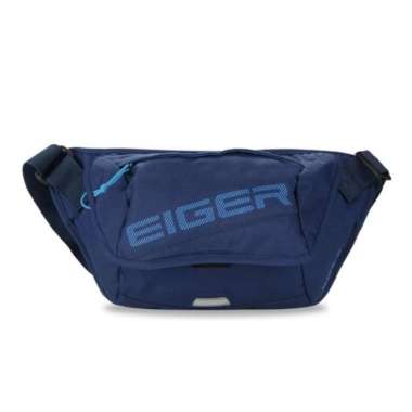 Eiger Alpine W 7L Waist Cross Sling Bag Tas Selempang Original Biru