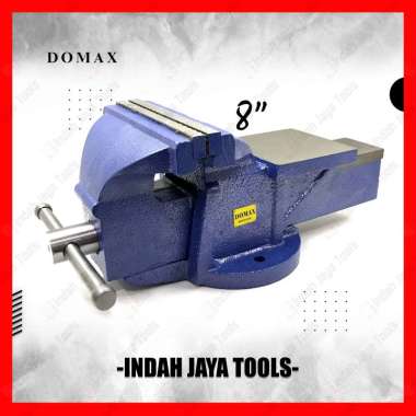 DOMAX Catok Paron 8 Inch Heavy Duty - Ragum Duduk Bench Vise Penjepit