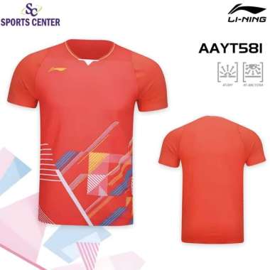 New Kaos / Jersey Badminton Lining Competition Player Series AAYT581-2 XXL