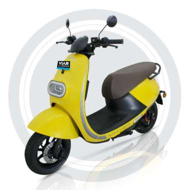 Viar Q1L Sepeda Motor Listrik [OTR Jabodetabek] Kuning Tangerang