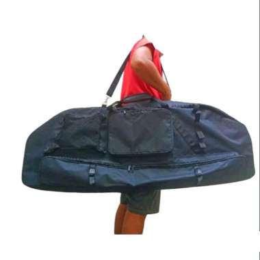 Tas Busur Panah Compound bow Panjang 120 cm x 43 x 12 cm Full Busa Compound Bag High Quality Portabl