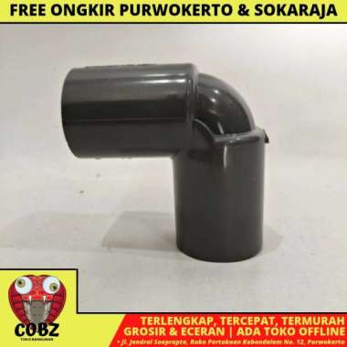 RUCIKA KNEE KENI SAMBUNGAN PIPA L ELBOW 3/4 INCH