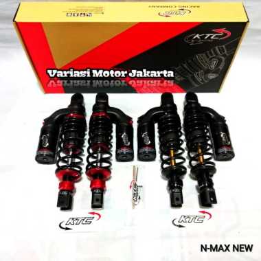 Shockbreaker KTC Evo NMax New 155 Aerox 155 BLACK RED