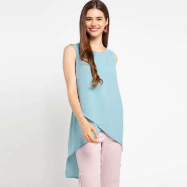 Sophistix Benoit Blouse in Blue Benoit Blouse - S