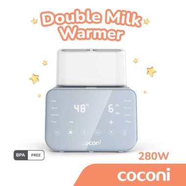 COCONI Smart Double Milk Warmer & Sterilizer | Penghangat Botol Susu