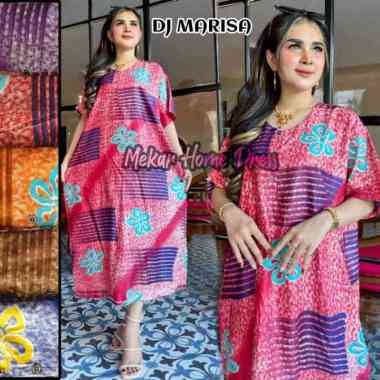DASTER JUMBO BUSUI DJ ALEENA LD 120 RAYON KANCING DEPAN 3, BAJU TIDUR  WANITA BUSUI BUMIL KEKINIAN S