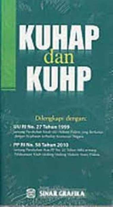 buku KUHAP dan KUHP - ba - ori