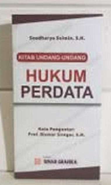 buku KUH Perdata - ba - ori
