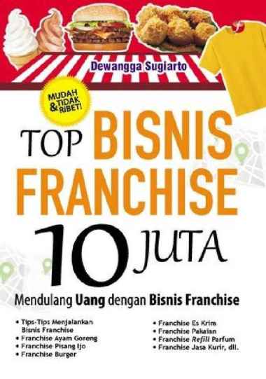 buku Top Bisnis Franchise 10 Juta Flashbooks ori