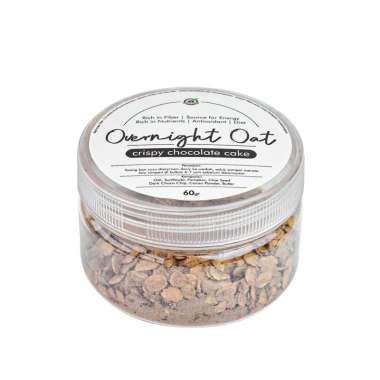 House Of Ogranix Overnight Oat 60 Gr Crispy Choco Cake