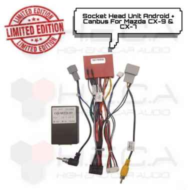 Socket PNP + Canbus Mazda CX-9 CX-7 Android Steering Remote Stir