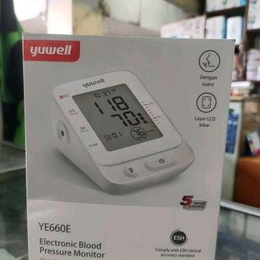 Tensimeter Digital Suara Yuwell 660E alat ukur tekanan darah