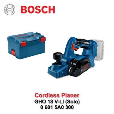 Mesin Serut Kayu Bosch GHO 18 V-LI (Solo) Cordless Planer