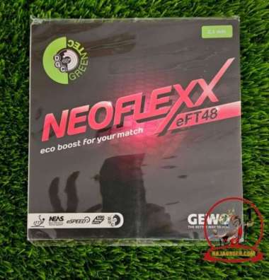 GEWO Neoflexx eFT 48 - Karet Pingpong Rubber Tenis Meja Bet Bat Merah