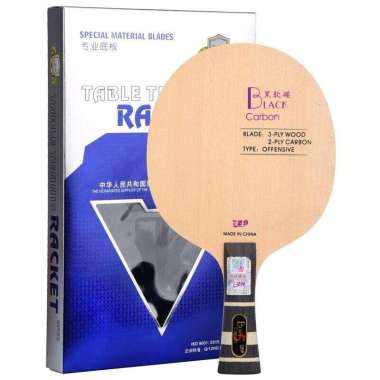 Friendship 729 Arylate Carbon Table Tennis Blade Racket Bat FL BLACK CARBON