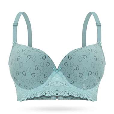 You’ve ( YouHave ) BH BRA Wanita Jumbo Bra Wanita Cup C Jumbo BH Kawat 100184 Green 42