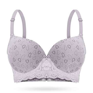You’ve ( YouHave ) BH BRA Wanita Jumbo Bra Wanita Cup C Jumbo BH Kawat 100184 Grey 40
