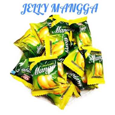 Permen Jelly Mangga / Permen Jeli Kiloan Manga / Mango Jely Gummy Yupi Candy