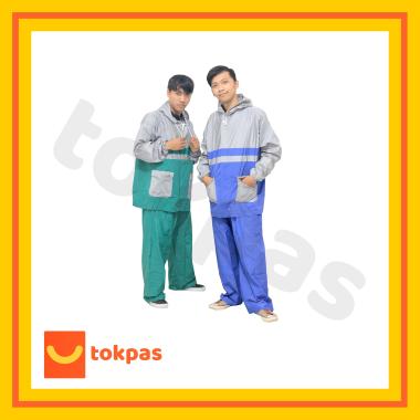 Jas Hujan Celana Elmondo 905 Biru