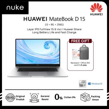 HUAWEI MateBook D15 i3 [Intel i3 | 8GB+256GB ] Laptop