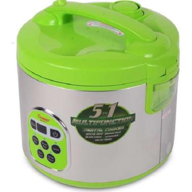 COSMOS CRJ-2301-D Digital Rice Cooker 5in1 Function [2 L] Green