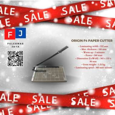 Alat Pemotong Kertas / Paper Cutter Origin F4