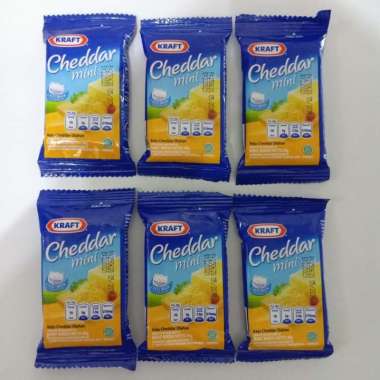 Promo Harga KRAFT Cheddar Mini 30 gr - Blibli