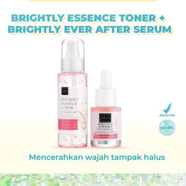 Scarlett Whitening Brightly Essence Toner + Brightly Ever After Serum