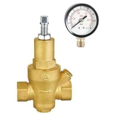 PRV pressure reducing valve kuningan drat 1 1/4" inch / PRV Bronze