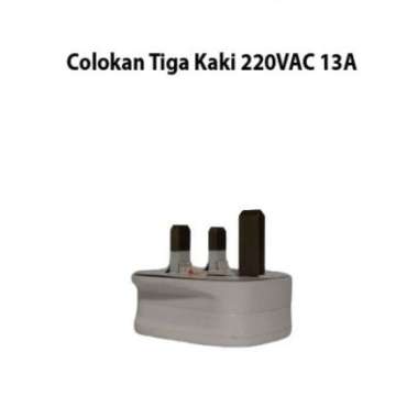 Colokan Tiga Kaki 220VAC 13A