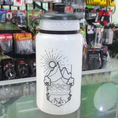 BIDON BOTOL MINUM SEPEDA POLYGON CHAMP PUTIH 550 ML