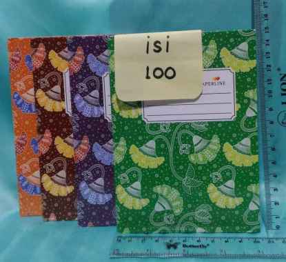 Buku Cover Tebal Cat Saku Oktavo isi 100 Saku Kantong Hutang Kecil 1pack Packing Dus Agar Tidak Peny